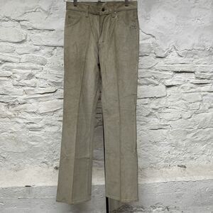 Lee Riders 201-2214 Boot Cut Jeans 29x35 Made In USA 70s Deadstock NOS Vintage